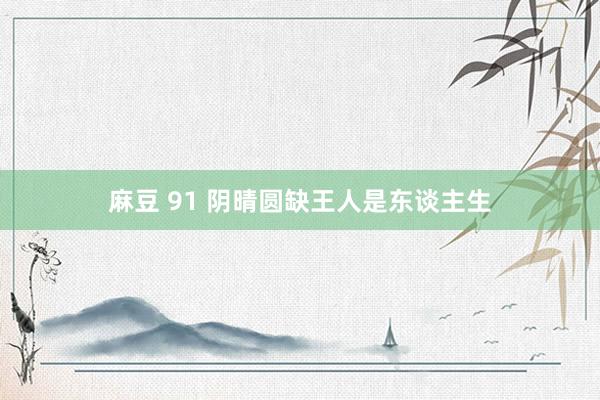 麻豆 91 阴晴圆缺王人是东谈主生